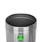 Alpine Industries Round Indoor Metal Can, Stainless Steel Brushed, Stainless Steel/Plastic ALP475-27-CO - alternate 6